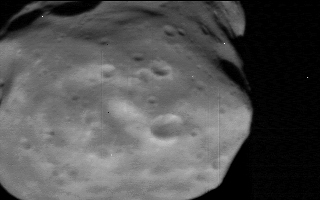 Фотография КА Фобос-2, обработаная в БЦ ИПМ