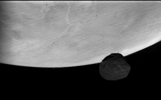 Фотография КА Фобос-2, обработаная в БЦ ИПМ